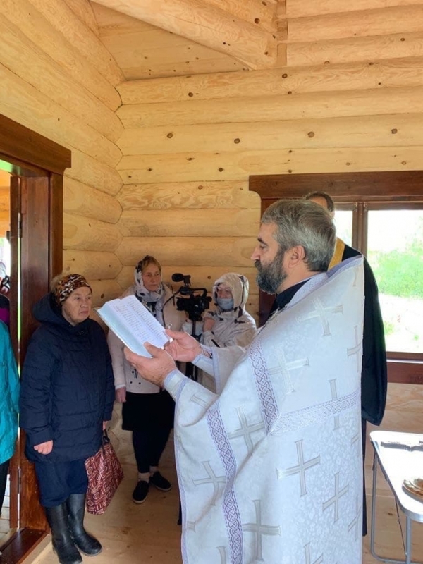 В Чадроме освятили часовню в честь апостолов Петра и Павла