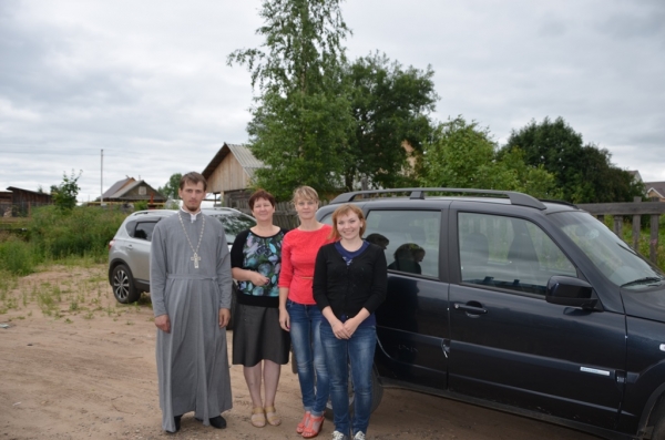 Представитель Котласской епархии принял участие в социальном патронаже семей
