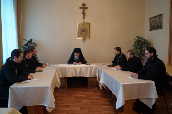 В Котласской епархии прошло собрание руководителей епархиальных структур