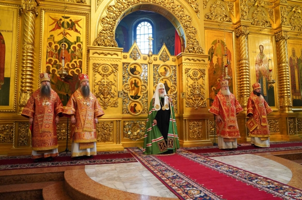 Патриаршая проповедь в день памяти святителя Николая Чудотворца после Литургии в Николо-Угрешском монастыре