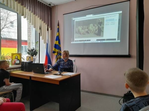 В Коношском реабилитационном центре для несовершеннолетних «ТЕРЕМОК» проходят уроки Воскресной школы